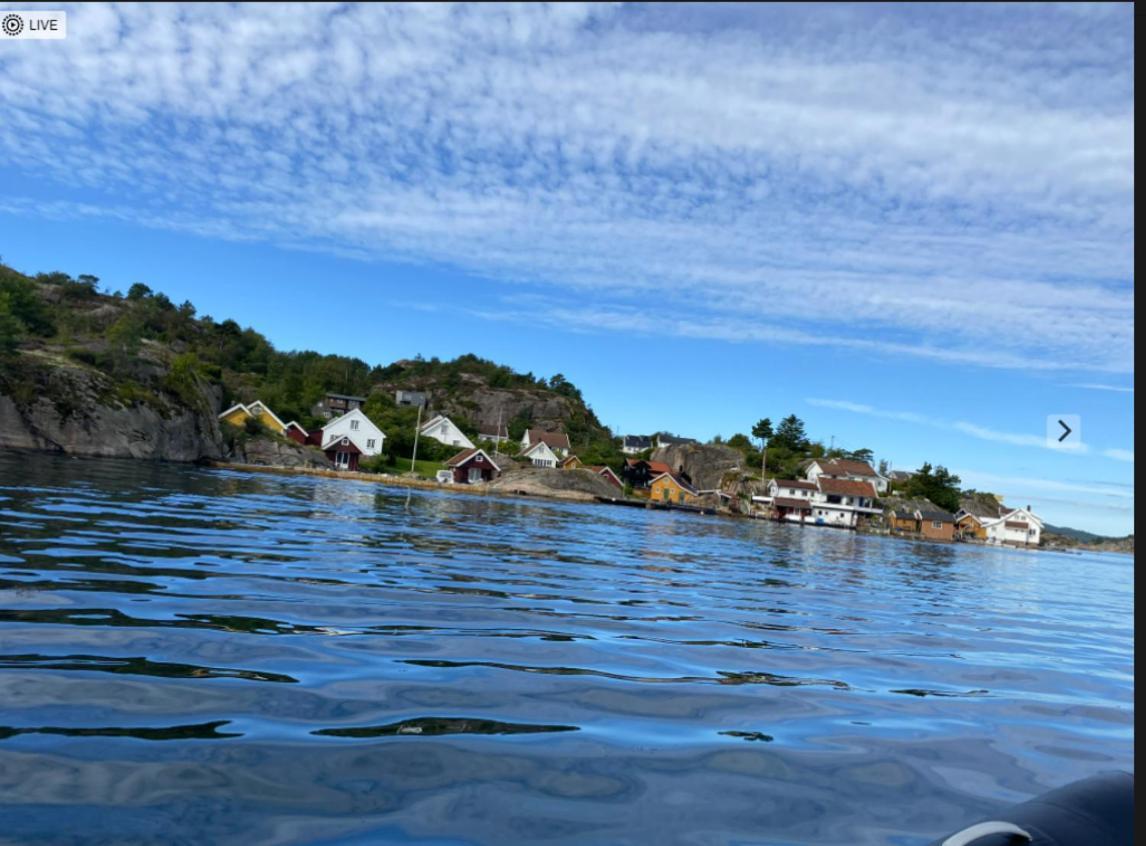 Lunvig - A Cosy Cottage In Idyllic Small Island Near Kristiansand, Sogne Exterior photo