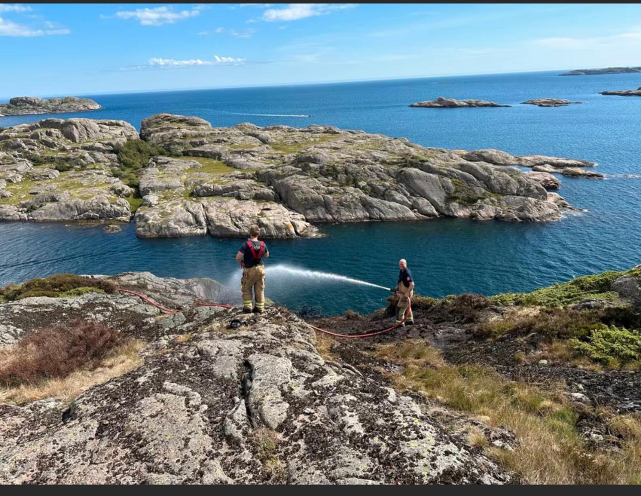 Lunvig - A Cosy Cottage In Idyllic Small Island Near Kristiansand, Sogne Exterior photo